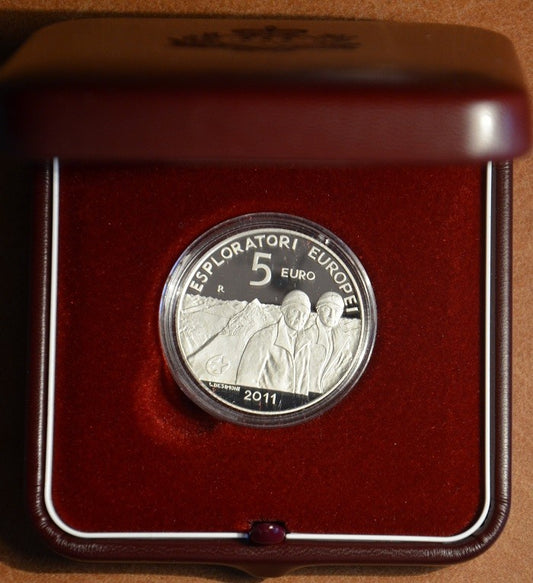 5 Euro San Marino 2011 - Európski objavitelia (Proof)