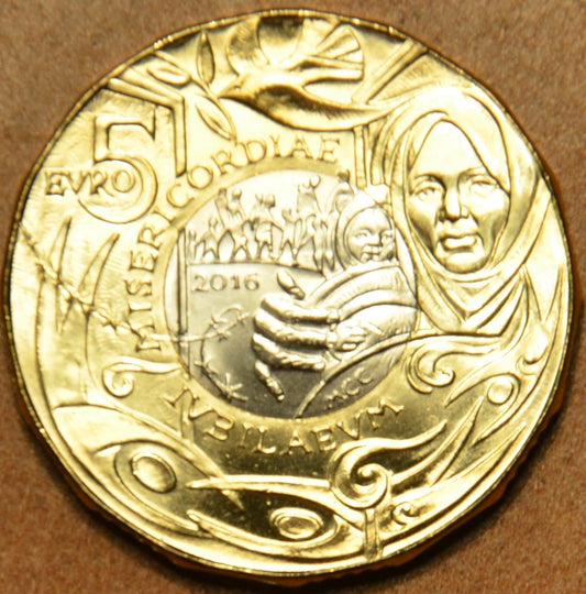 5 Euro San Marino 2016 - Milosrdenstvo (UNC)