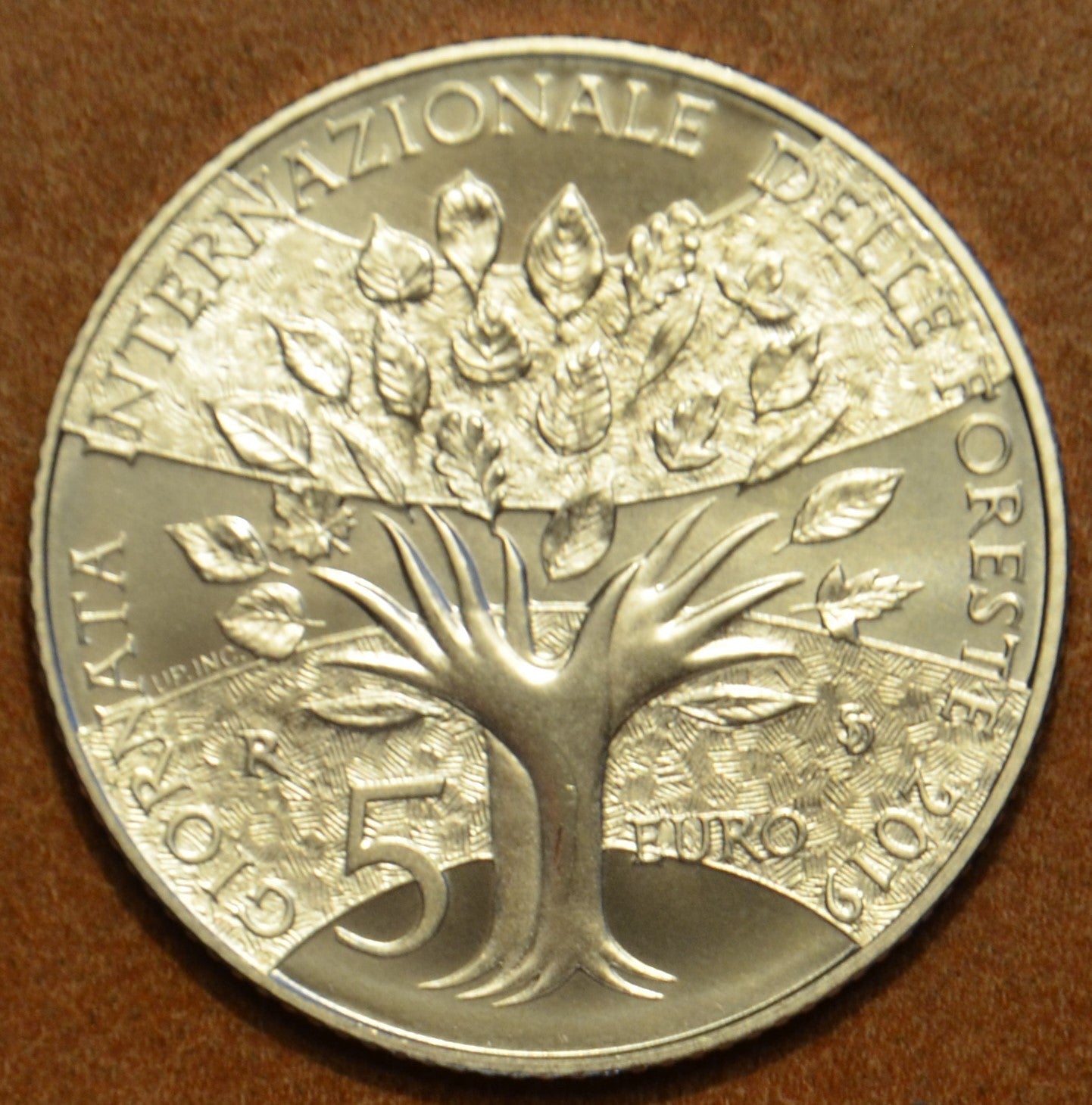 5 Euro San Marino 2019 - Svetový deň lesov (BU)