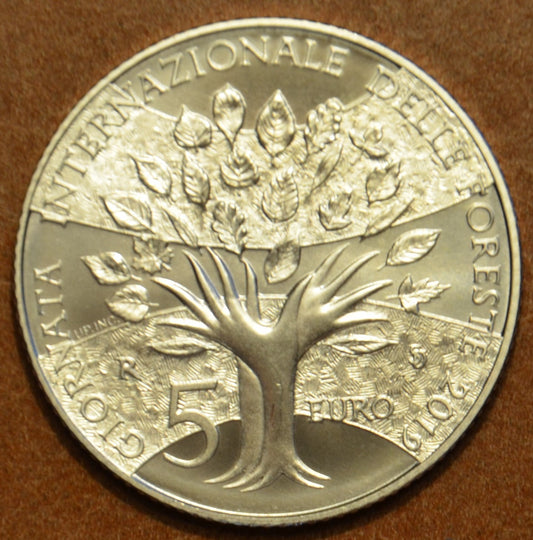 5 Euro San Marino 2019 - Svetový deň lesov (BU)