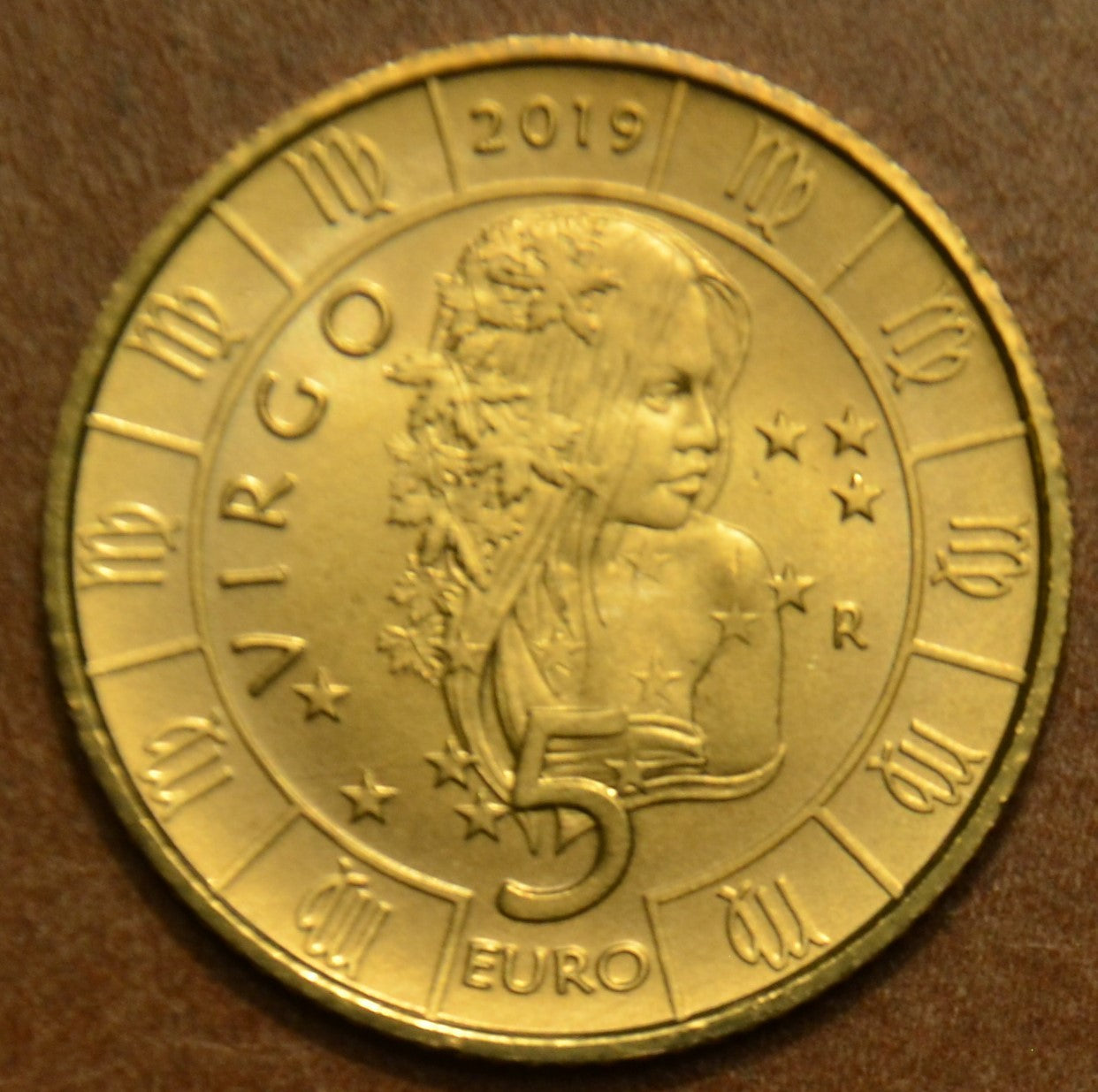 5 Euro San Marino 2019 Zodiac: Panna (UNC)