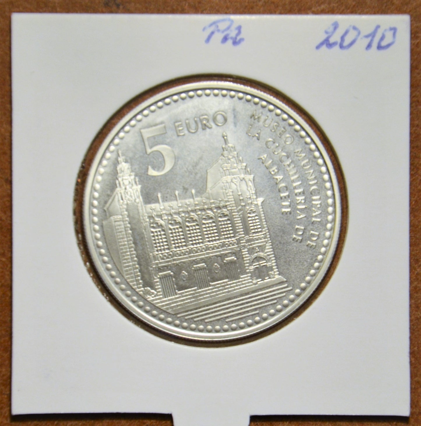 5 Euro Španielsko 2010 Albacete (Proof)