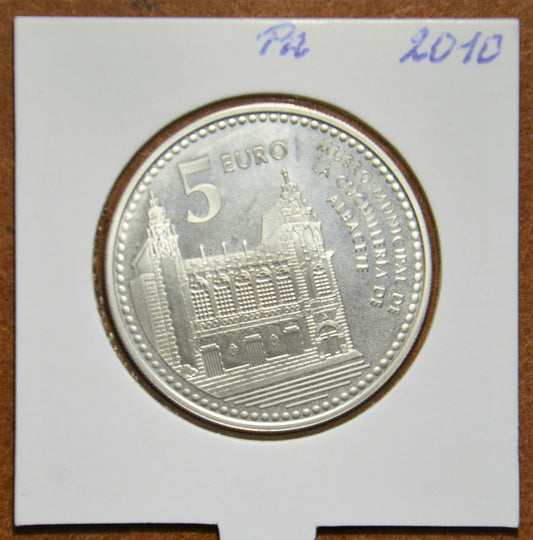 5 Euro Španielsko 2010 Albacete (Proof)