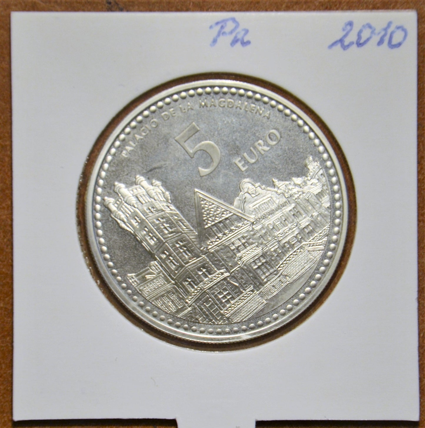 5 Euro Španielsko 2010 Santander (Proof)