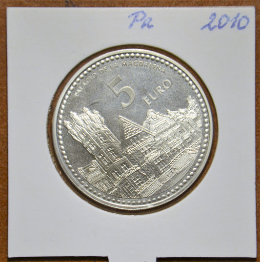 5 Euro Španielsko 2010 Santander (Proof)