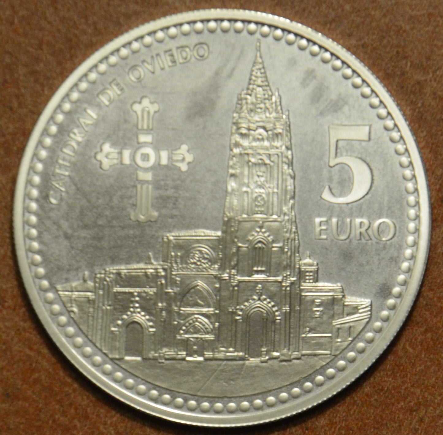 5 Euro Španielsko 2011 Oviedo (Proof)