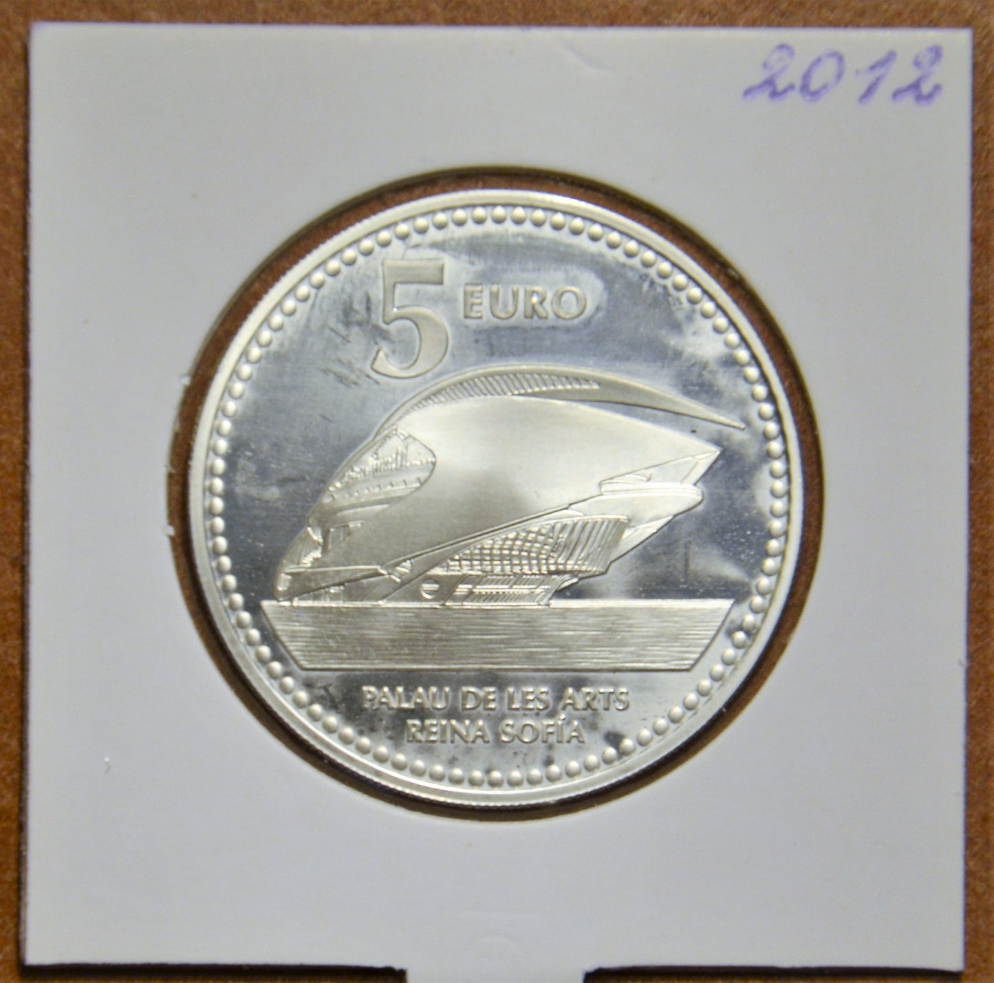 5 Euro Španielsko 2012 Valencia (Proof)