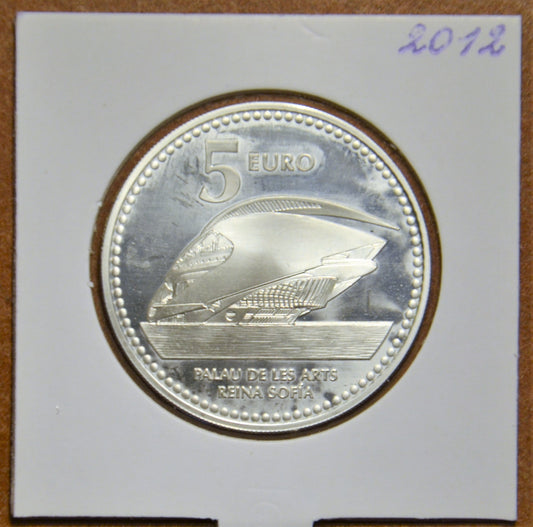 5 Euro Španielsko 2012 Valencia (Proof)