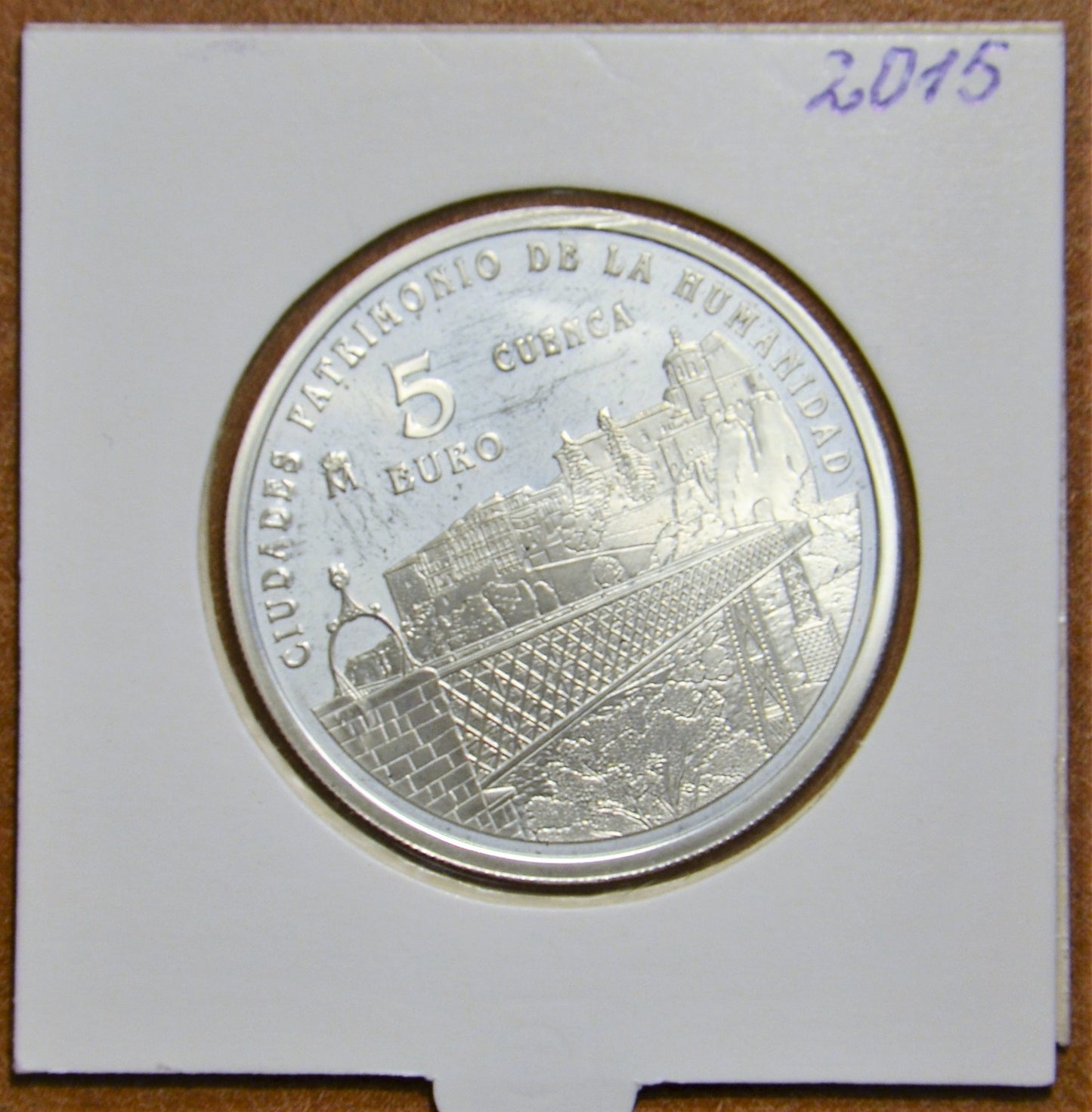 5 Euro Španielsko 2015 Cuenca (Proof)