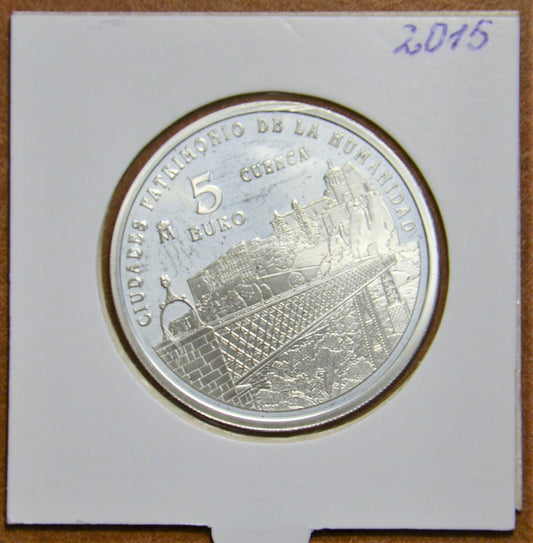 5 Euro Španielsko 2015 Cuenca (Proof)