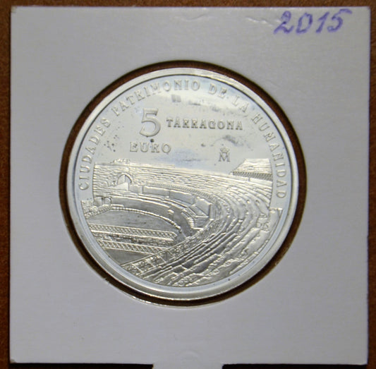 5 Euro Španielsko 2015 Tarragona (Proof)