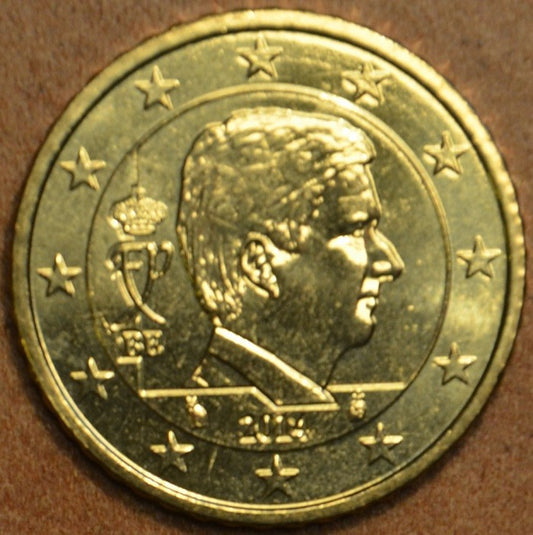 50 cent Belgicko 2014 - Kráľ Filip (UNC)