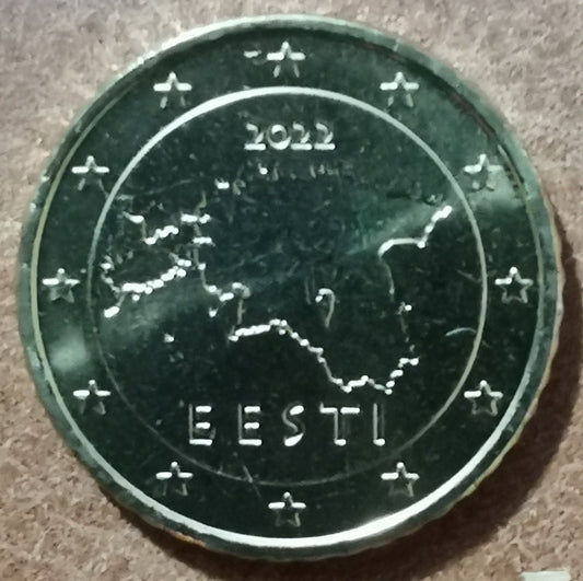 50 cent Estónsko 2022 (UNC)