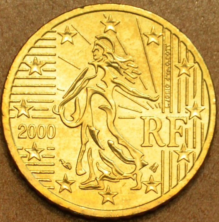 50 cent Francúzsko 2000 (UNC)