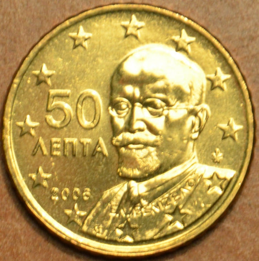 50 cent Grécko 2006 (UNC)