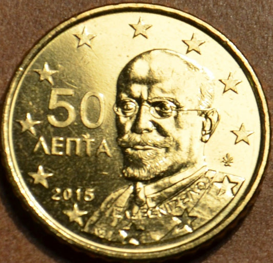 50 cent Grécko 2015 (UNC)