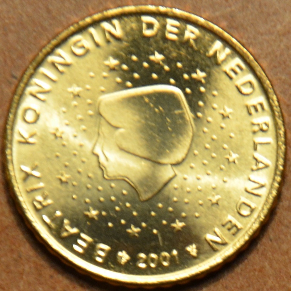 50 cent Holandsko 2001 (UNC)