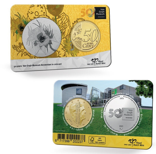 50 cent Holandsko 2023 Van Gogh Museum (BU)
