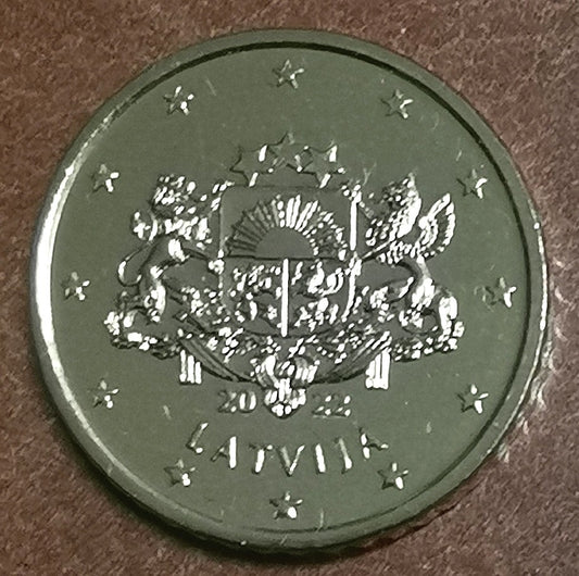50 cent Lotyšsko 2022 (UNC)