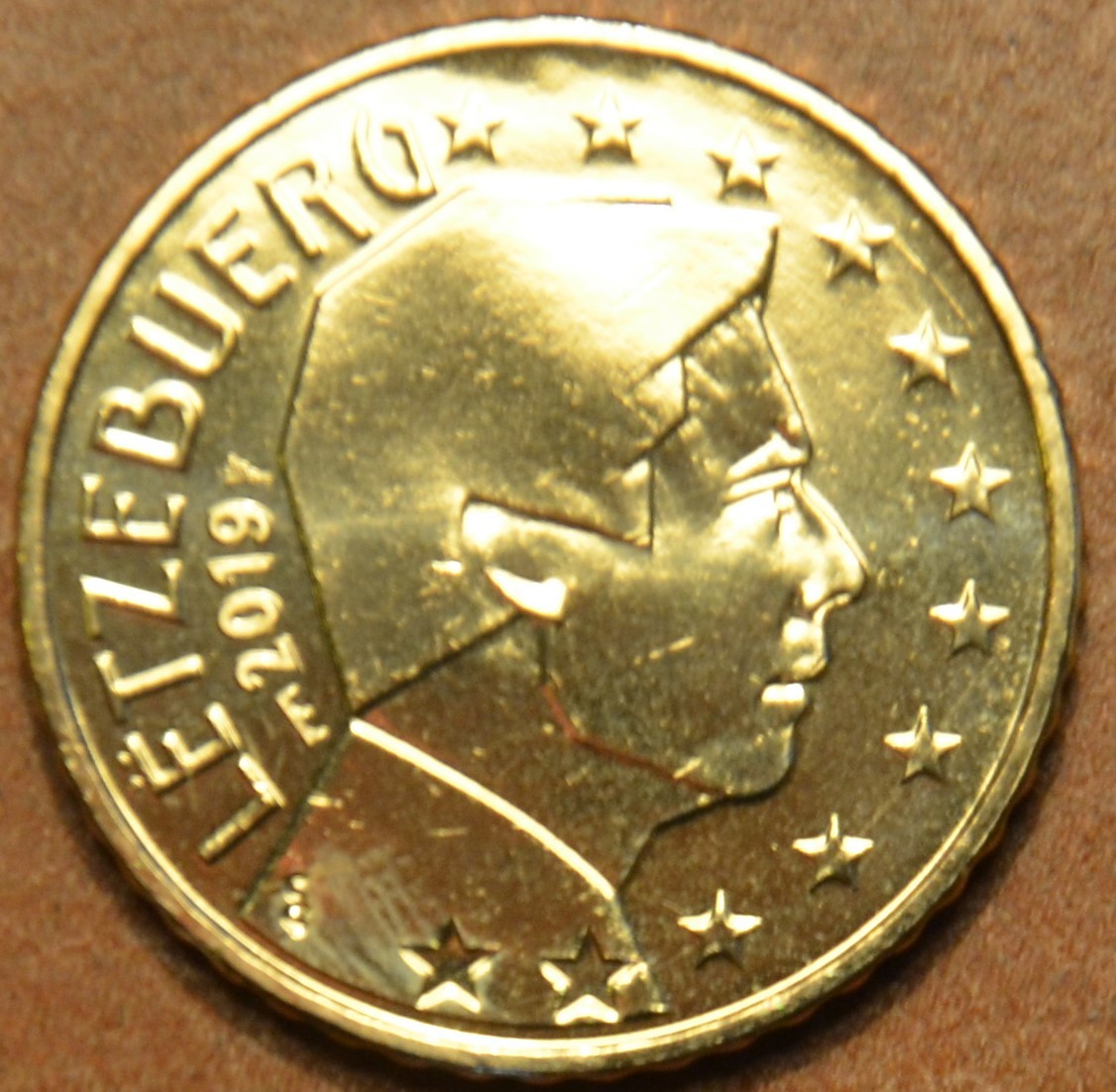 50 cent Luxembursko 2019 so značkou "most" (UNC)