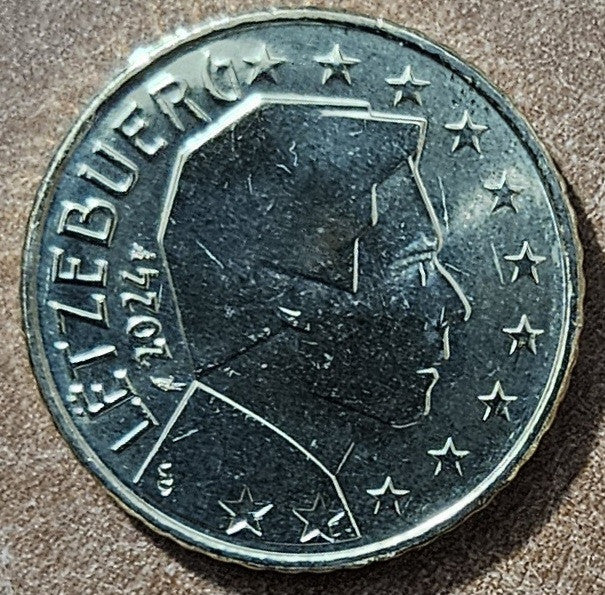 50 cent Luxembursko 2024 (UNC)