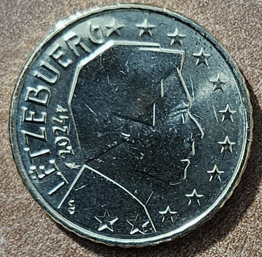 50 cent Luxembursko 2024 (UNC)