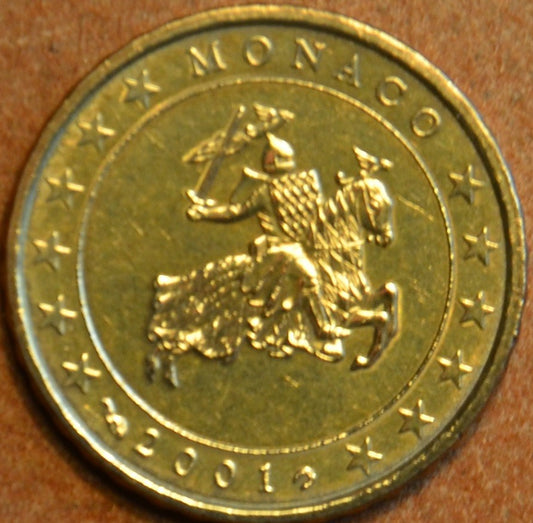 50 cent Monaco 2001 (UNC)