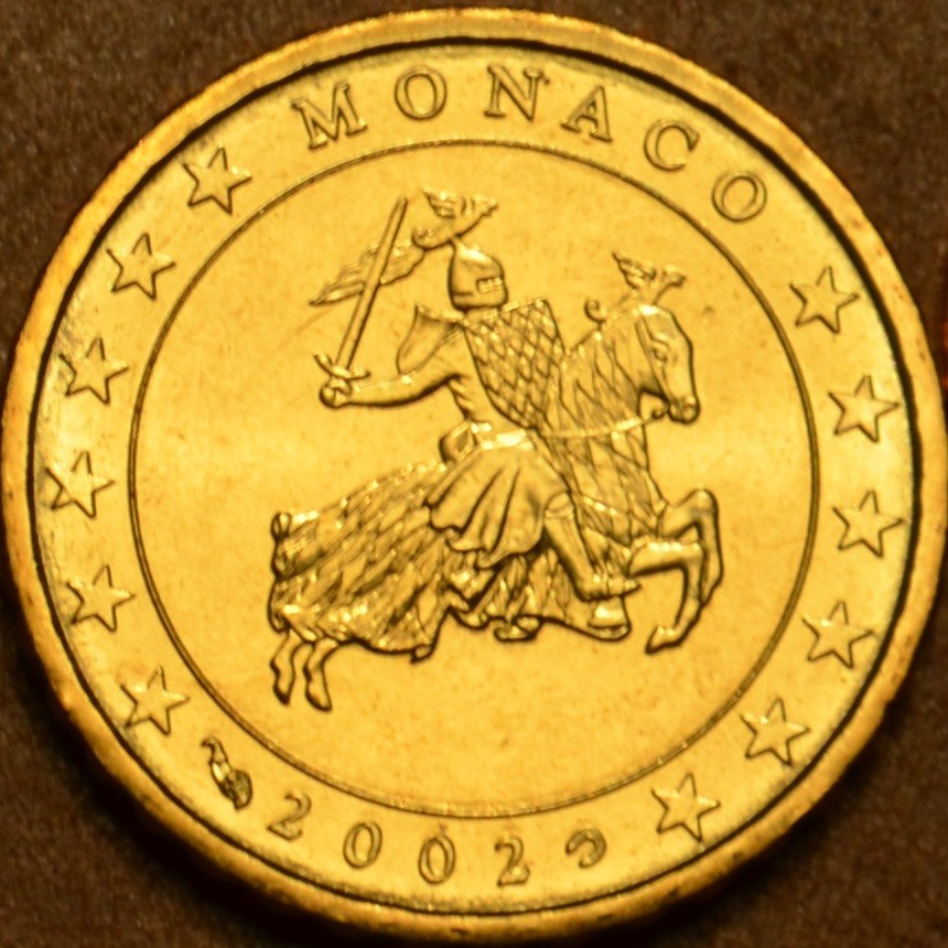 50 cent Monaco 2002 (UNC)