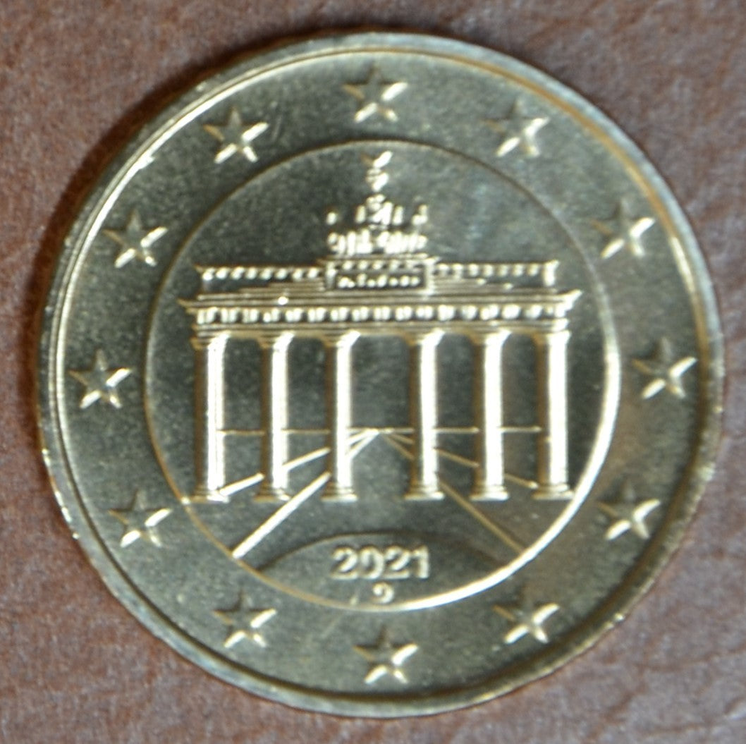 50 cent Nemecko 2021 "D" (UNC)