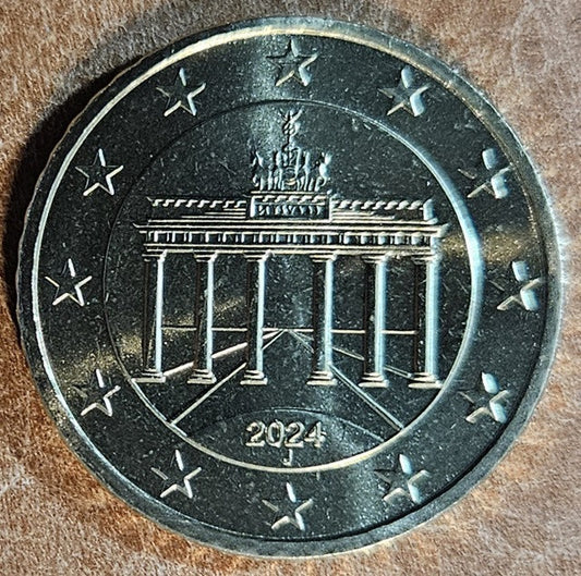 50 cent Nemecko 2024 "J" (UNC)