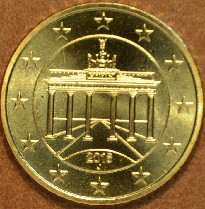 50 cent Nemecko "A" 2016 (UNC)