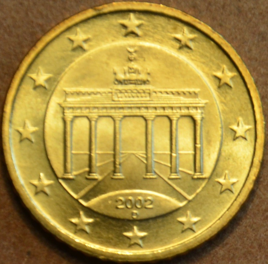 50 cent Nemecko "D" 2002 (UNC)