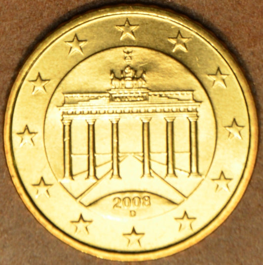 50 cent Nemecko "D" 2008 (UNC)