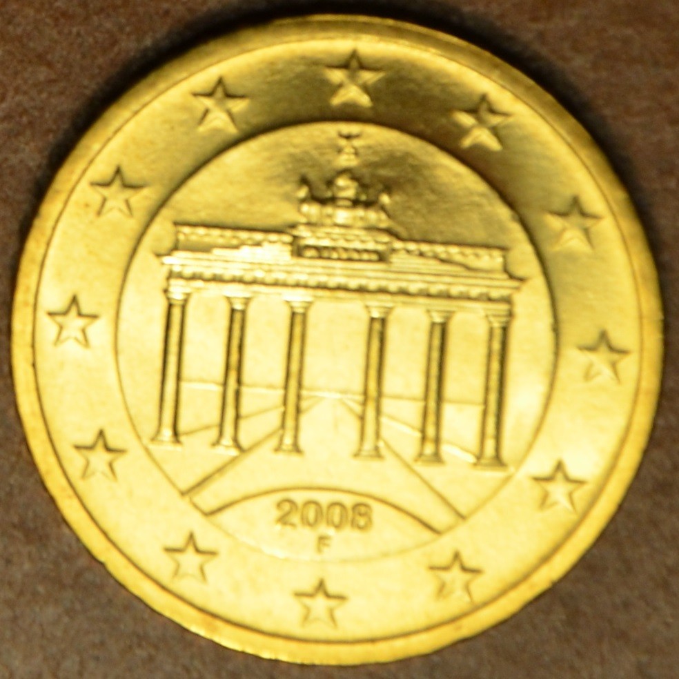 50 cent Nemecko "F" 2008 (UNC)