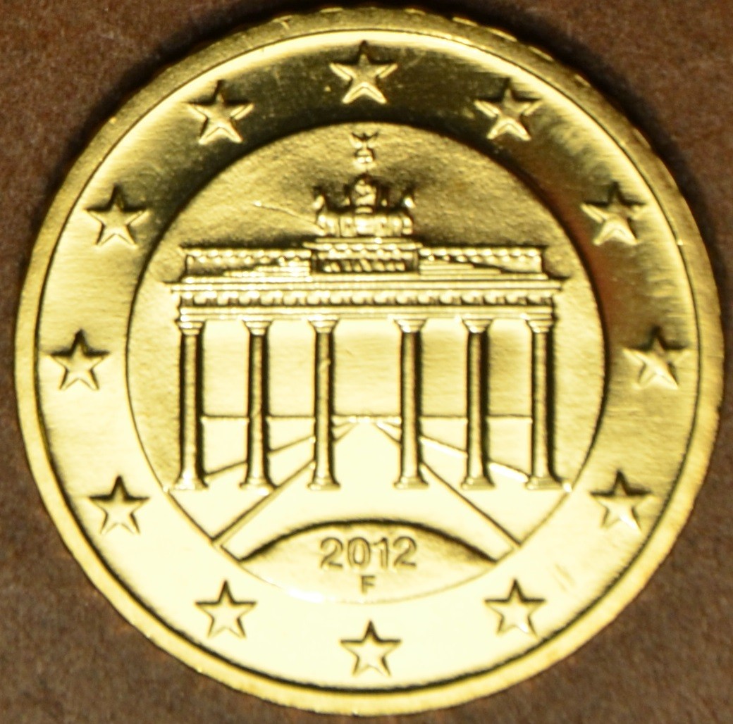 50 cent Nemecko "F" 2012 (UNC)