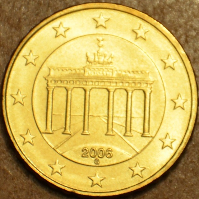 50 cent Nemecko "G" 2006 (UNC)
