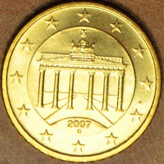 50 cent Nemecko "G" 2007 (UNC)