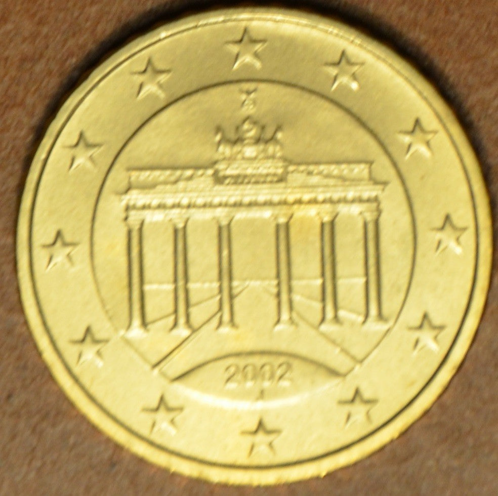 50 cent Nemecko "J" 2002 (UNC)