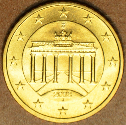 50 cent Nemecko "J" 2008 (UNC)