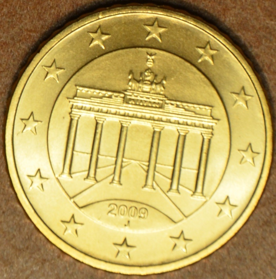 50 cent Nemecko "J" 2009 (UNC)