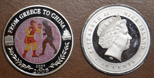 50 cent Niue 2008 - Box (Proof)