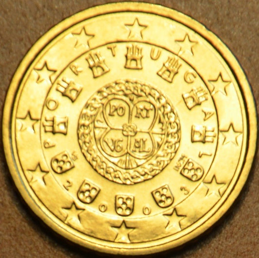 50 cent Portugalsko 2003 (UNC)