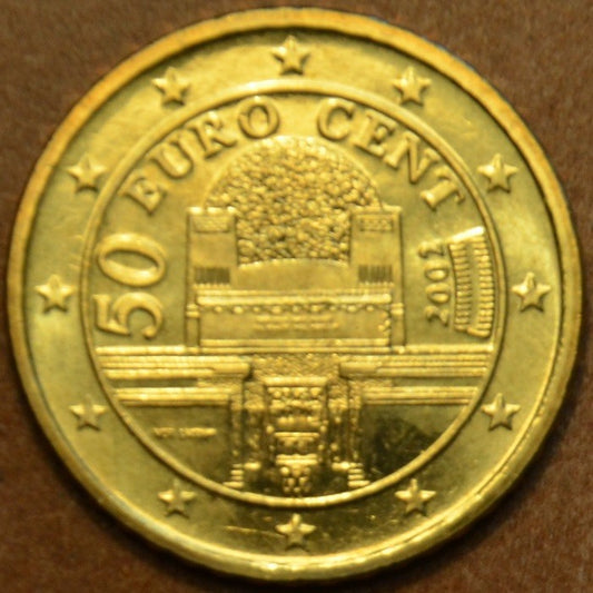 50 cent Rakúsko 2002 (UNC)