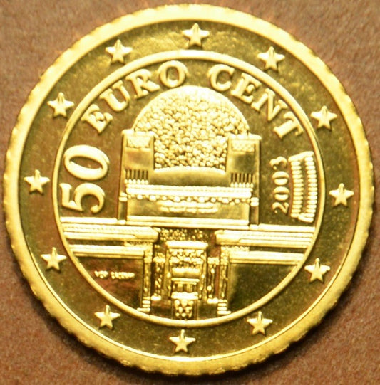 50 cent Rakúsko 2003 (UNC)
