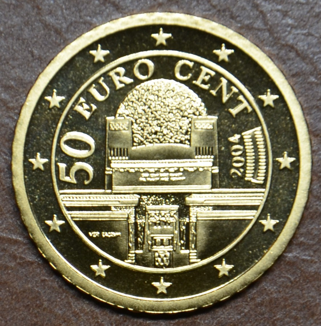 50 cent Rakúsko 2004 (UNC)
