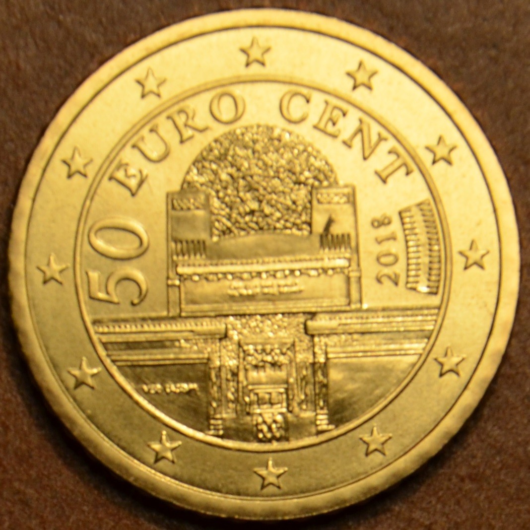 50 cent Rakúsko 2018 (UNC)