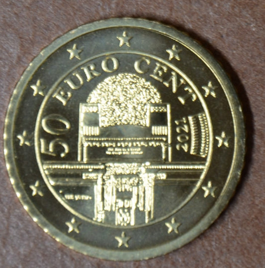 50 cent Rakúsko 2021 (UNC)