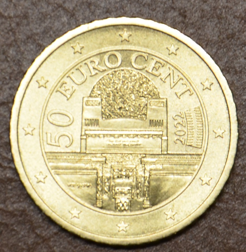 50 cent Rakúsko 2022 (UNC)
