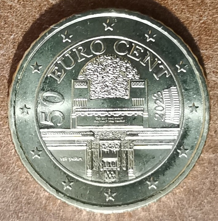 50 cent Rakúsko 2023 (UNC)