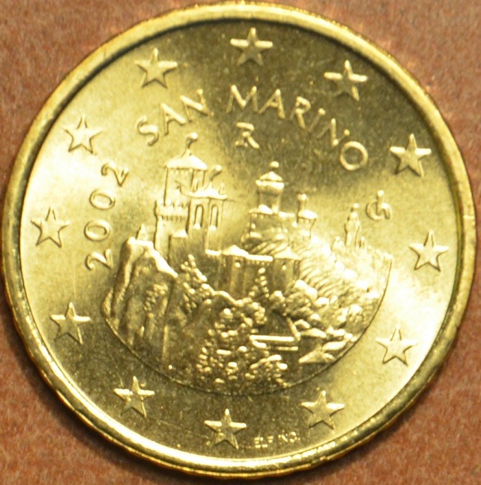 50 cent San Marino 2002 (UNC)